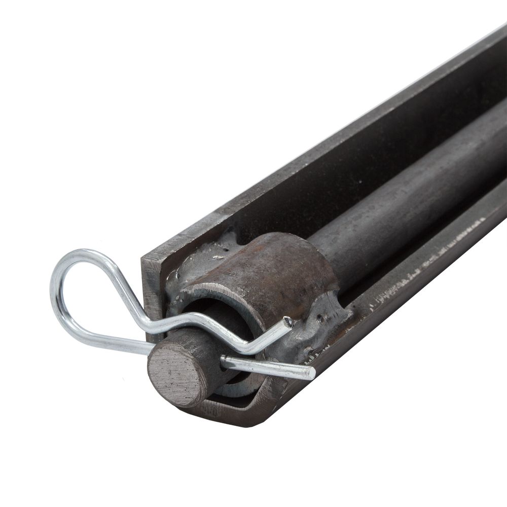 Steel Skid Seat Attaching Bracket for Pin-End Ramps