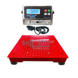 Prime Scales SL-700-2x2 Selleton Floor scale with  Capacity of 1000 lbs, 2500 lbs, 5000 lbs, 10000 lbs & 20000 lbs | 24" x 24"