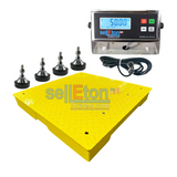 Prime Scales SL-700-2x2 Selleton Floor scale with  Capacity of 1000 lbs, 2500 lbs, 5000 lbs, 10000 lbs & 20000 lbs | 24" x 24"