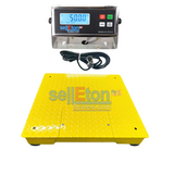 Prime Scales SL-700-2x2 Selleton Floor scale with  Capacity of 1000 lbs, 2500 lbs, 5000 lbs, 10000 lbs & 20000 lbs | 24" x 24"