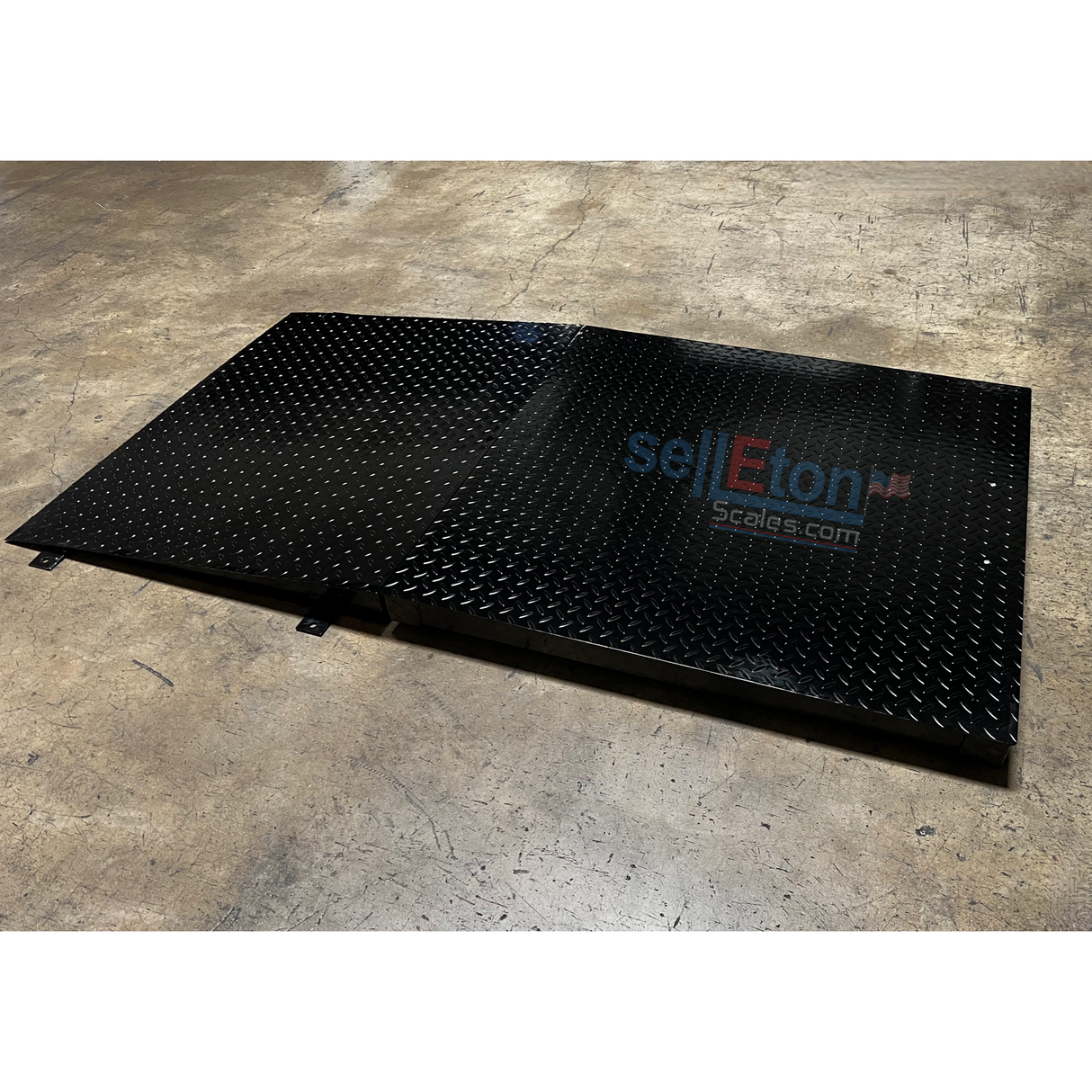 Prime Scales SL-700-4x4-10k+Ramp 48" x 48" Selleton Pallet Size Floor Scale with a Ramp l 10,000 lbs x 1 lb