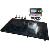 Prime Scales SL-700-4x4-10k+Ramp 48" x 48" Selleton Pallet Size Floor Scale with a Ramp l 10,000 lbs x 1 lb