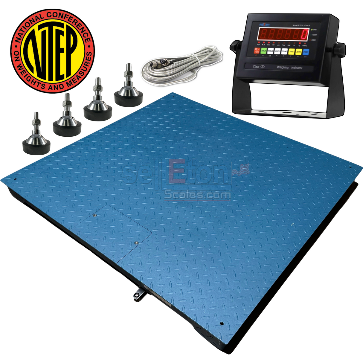 Prime Scales Build your own, SL-800 NTEP Certified, Legal for trade Digital floor scale