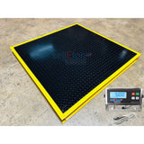 Prime Scales 84" x 84" ( 7' x 7' ) Selleton Floor Scale with Pit Frame, for above & in-ground use