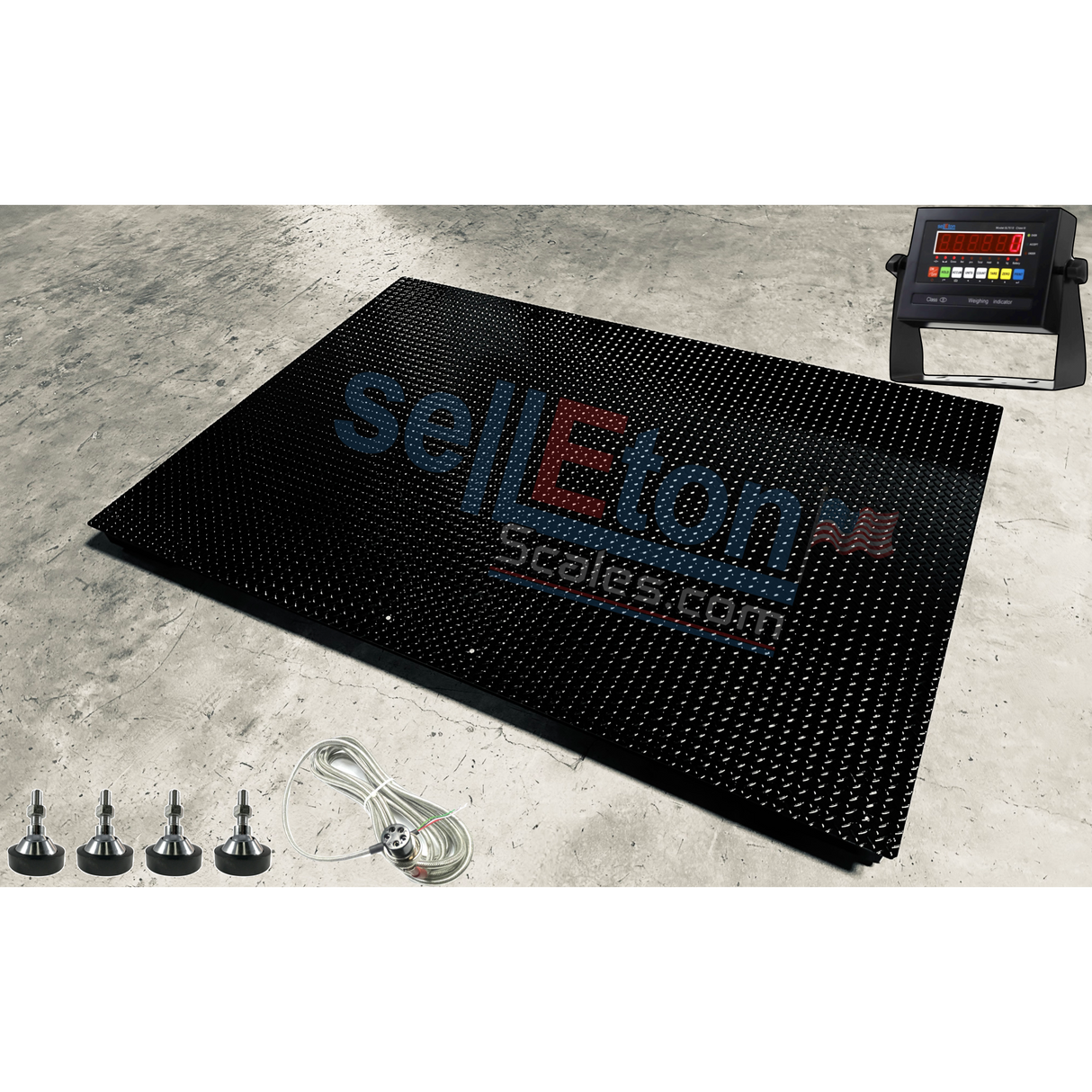 Prime Scales  SL-700-5x7 (60"x84") Selleton Floor Scale | Heavy duty | livestock