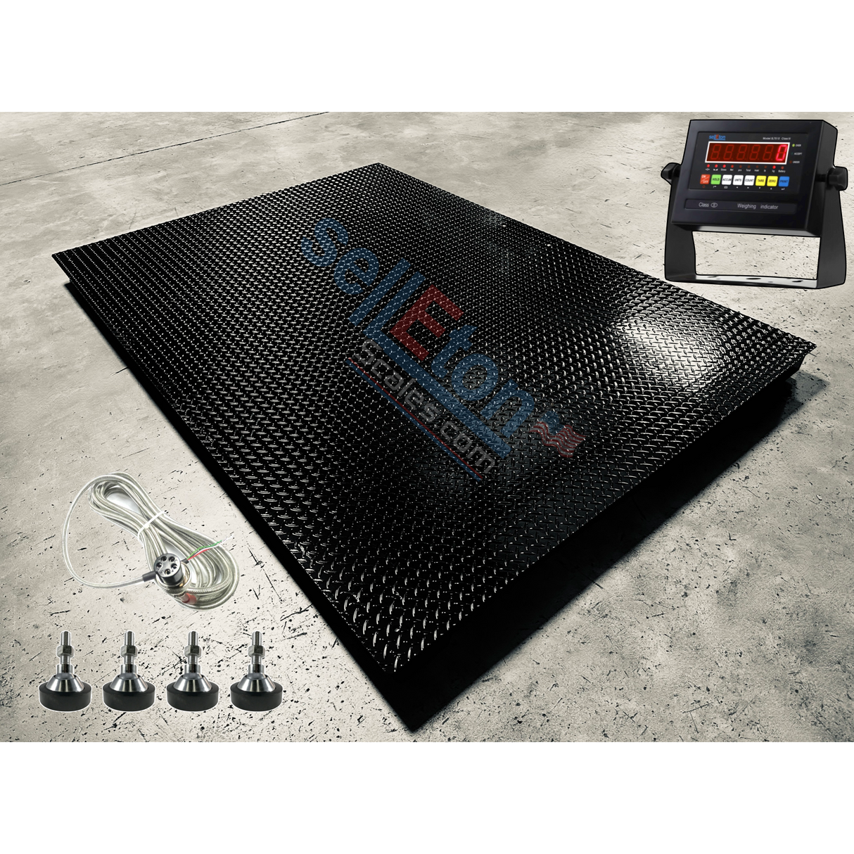 Prime Scales  SL-700-5x7 (60"x84") Selleton Floor Scale | Heavy duty | livestock