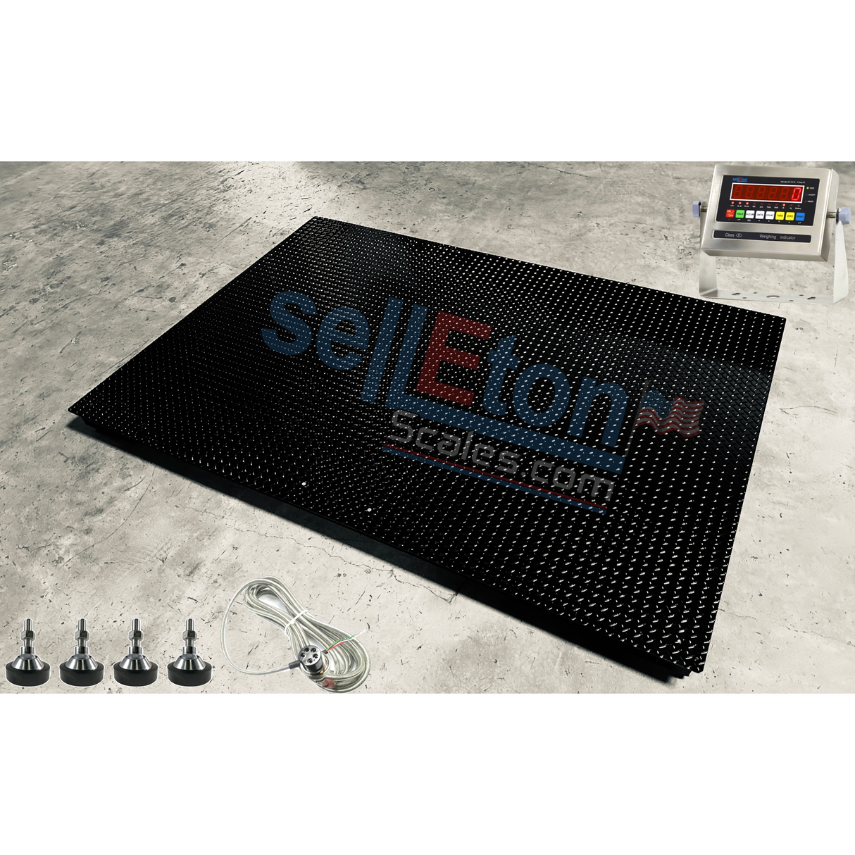 Prime Scales  SL-700-5x7 (60"x84") Selleton Floor Scale | Heavy duty | livestock