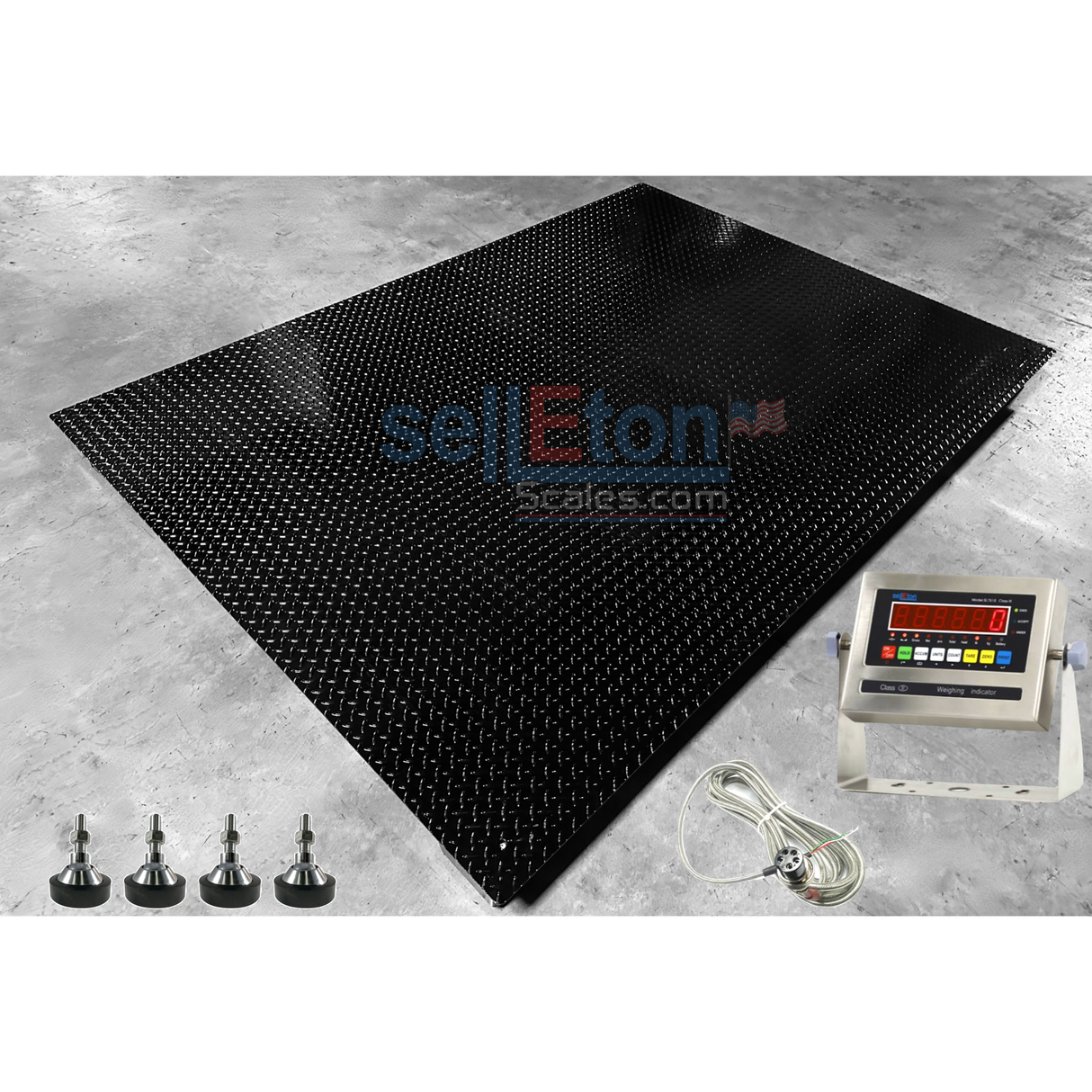 Prime Scales  SL-700-5x7 (60"x84") Selleton Floor Scale | Heavy duty | livestock