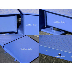 Prime Scales SL-60KX Heavy Duty 7' Selleton Truck Axle Scale with 60,000 lbs capacity