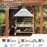 Tagwood BBQ Wall Fastener for Smoke Hood --