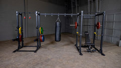 Body Solid Pro Club Line Power Rack, Half Rack Connecting Bar