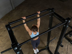 Body Solid Pro Club Line Half Cage SPR500 Dual Chin Bar