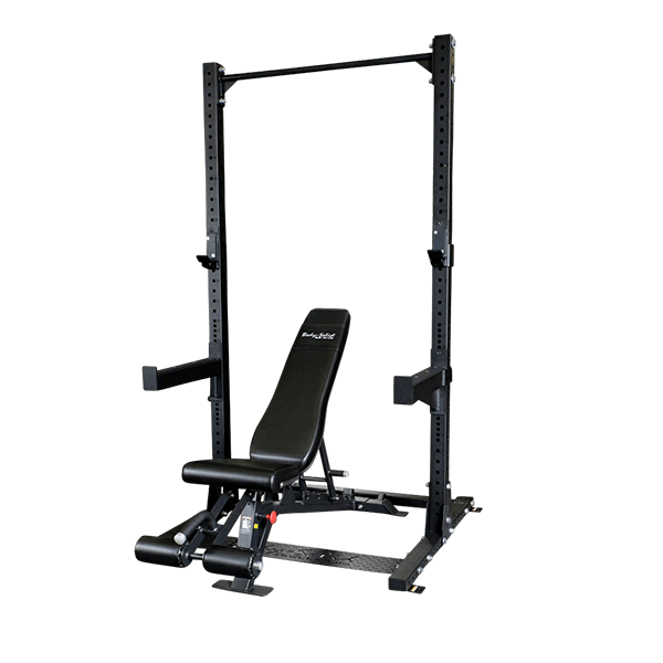 Body Solid Pro Club Line Half Cage SPR500 + SFID425