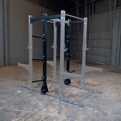 Body Solid Double Half Rack Kit w Weight Horns x 6