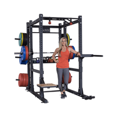 Body Solid Pro Club Line Power Rack SPR1000 and Extension Package