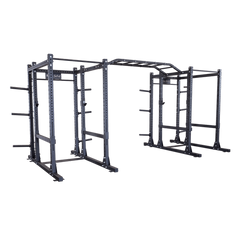 Body Solid Pro Club Line Power Rack Double Rack/Extension w Monkey Bar