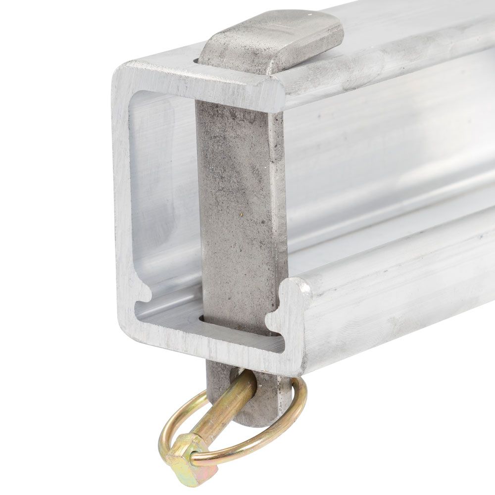 Bolt-On Semi-Trailer Ramp Stand Storage Brackets