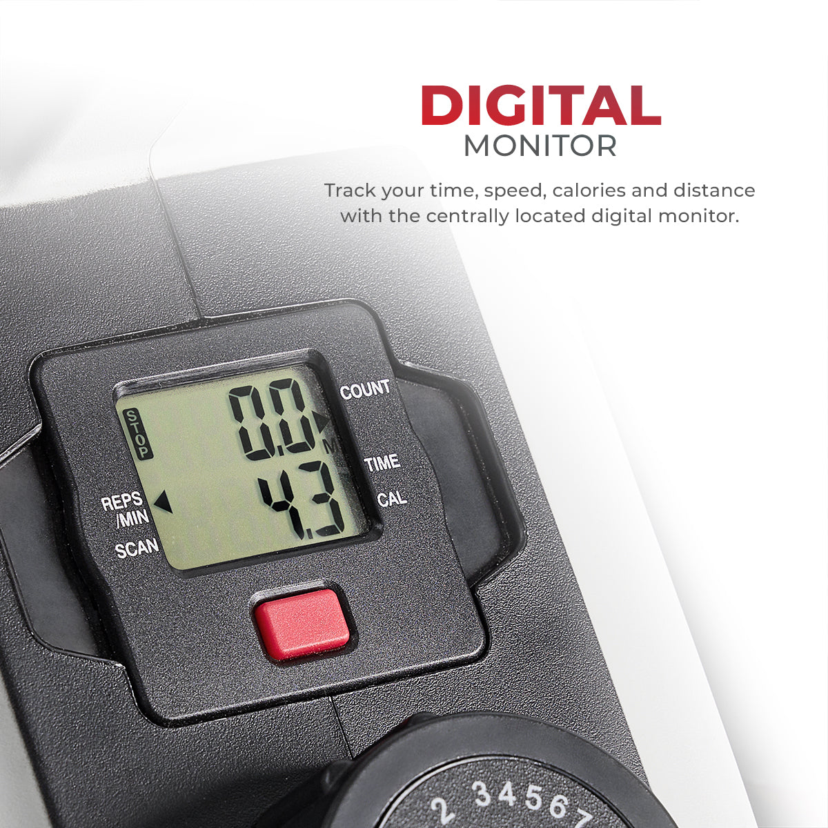 Sunny Health & Fitness Magnetic Under Desk Elliptical Peddler Exerciser