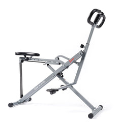 Sunny Health & Fitness Upright Row-N-Ride® Squat Assist Trainer Machine for Abs and Glute Workout