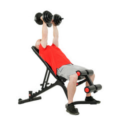 Sunny Health & Fitness Power Zone Premium Adjustable Multifunction Incline/Decline Bench