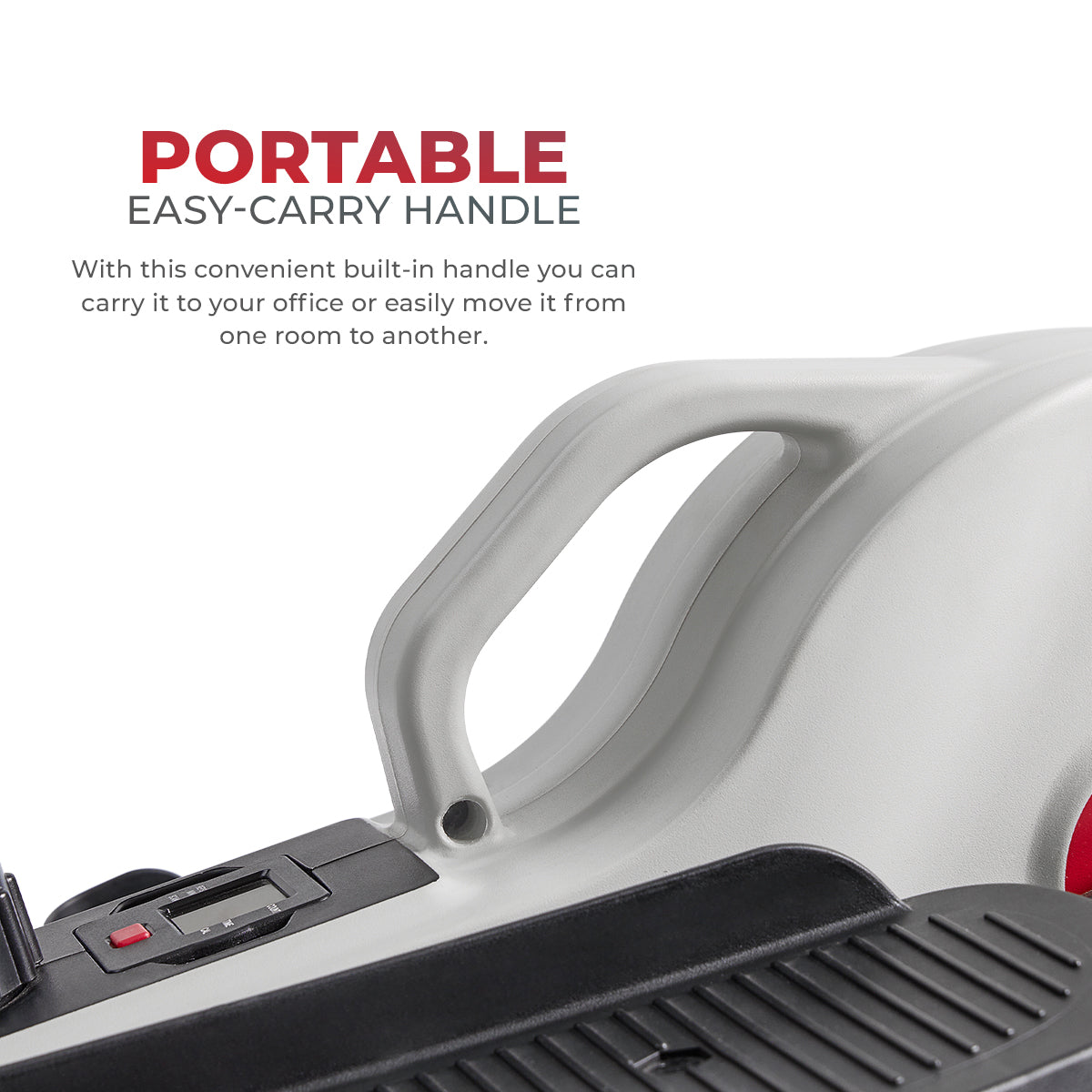 Sunny Health & Fitness Magnetic Under Desk Elliptical Peddler Exerciser