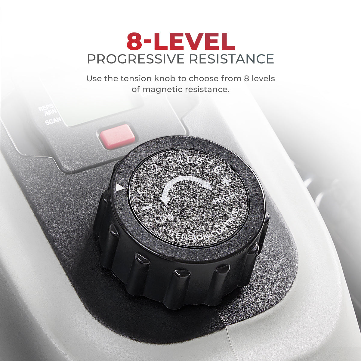 Sunny Health & Fitness Magnetic Under Desk Elliptical Peddler Exerciser