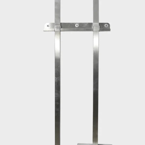 Tagwood BBQ Shovel & Poker with Wall Bracket | BBQ11SSB