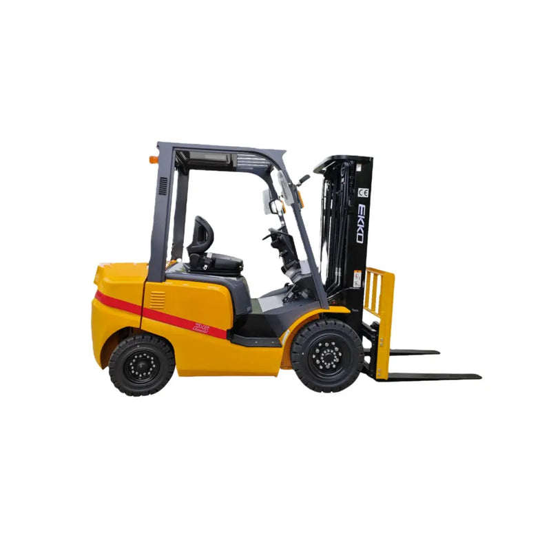 EKKO EK20D 4-Wheel Diesel Forklift, 4000 lbs Capacity, 185