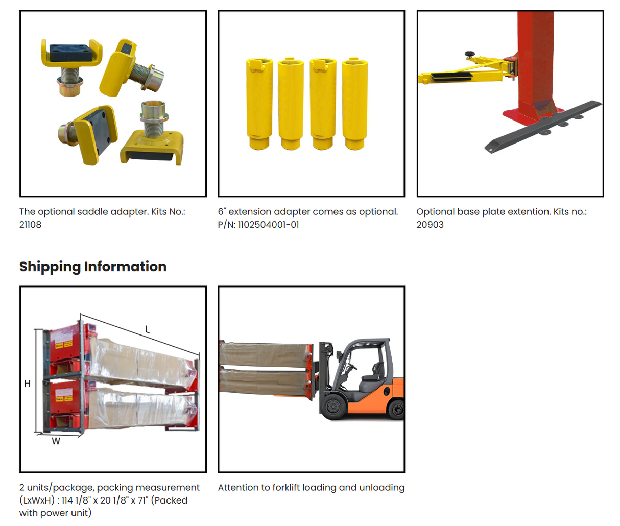AMGO BP-10 10,000 lbs 2 Post Lift