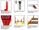 AMGO PRO-12A 12,000 lbs 4 Post Lift