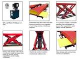 AMGO AX-12 12,000 lbs Scissor Lift