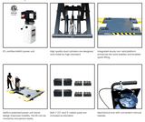 AMGO MRP06 Portable 6,000Lbs Mid Rise Lift