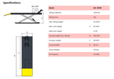 AMGO MC-1200P Motorcycle & ATV Lift