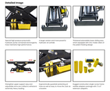 AMGO RJ-20A 20000 LB Rolling Jack – Automatic Pump