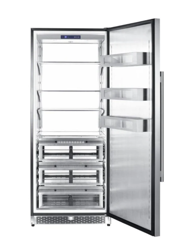 FORNO Colone 30" 14.6 cu.ft. Freestanding Refrigerator in Stainless Steel, FFRBI1821-30S