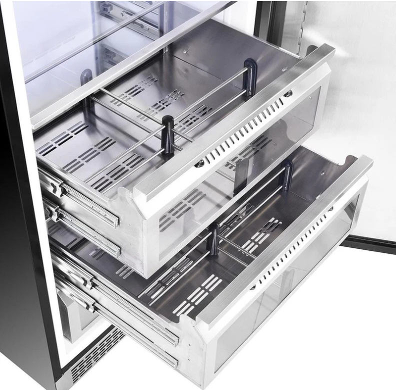 FORNO Colone 30" 14.6 cu.ft. Freestanding Refrigerator in Stainless Steel, FFRBI1821-30S