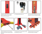 AMGO SL-7 7,000 lbs Single Post Lift