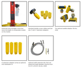 AMGO OHX-10H 10,000 lbs 2 Post Lift
