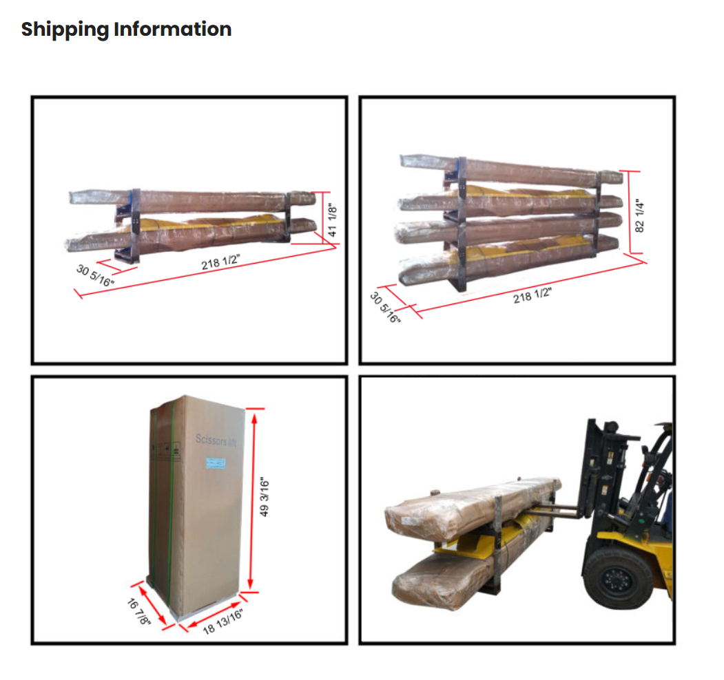 AMGO AX-16A 16,000 lbs Alignment Scissor Lift