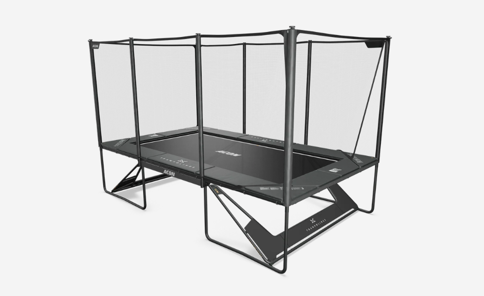 ACON X 17ft Rectangular Trampoline with Net and Ladder