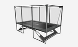 ACON X 17ft Rectangular Trampoline with Net and Ladder