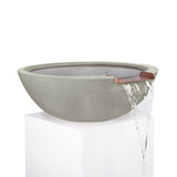 The Outdoor Plus Sedona Concrete Water Bowl plus Free Cover