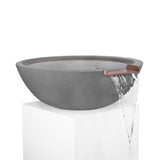 The Outdoor Plus Sedona Concrete Water Bowl plus Free Cover