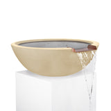 The Outdoor Plus Sedona Concrete Water Bowl plus Free Cover