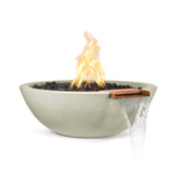The Outdoor Plus Sedona Concrete Fire & Water Bowl plus Free Cover