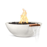 The Outdoor Plus Sedona Concrete Fire & Water Bowl plus Free Cover