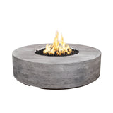 The Outdoor Plus Sequoia Wood Grain Concrete Fire Pit plus Free Cover