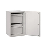 FireKing FireShield Edge Series 1-Hour Fire-Rated Storage Cabinet, Shared Cabinet, Platinum