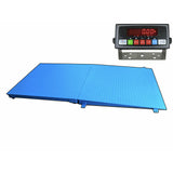 Prime Scales 60" x 60" (5'x5') Floor Scale Selleton 2500 x .5 lb Capacity with a Ramp | Medal indca.