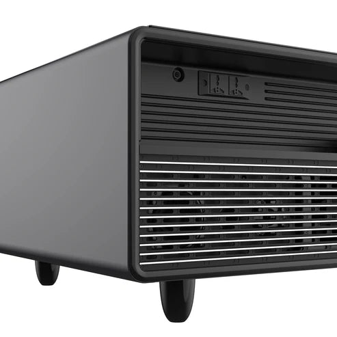 FORNO Evoluto 51" Smart Coffee Table – Dual Fridge Drawers, Bluetooth Audio, Wireless Charging, RGB Light in Black, FCTFR7006-51BLK